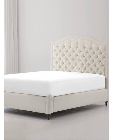 Lenzuolo sotto fuori misura matrimoniale KING SIZE 200x200cm con angoli 100% puro cotone