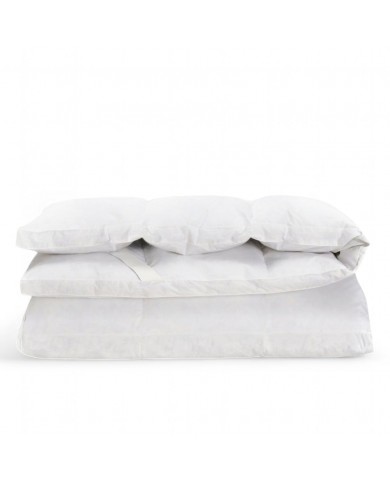 Topper letto singolo in puro COTONE Niucci Fibra 1000