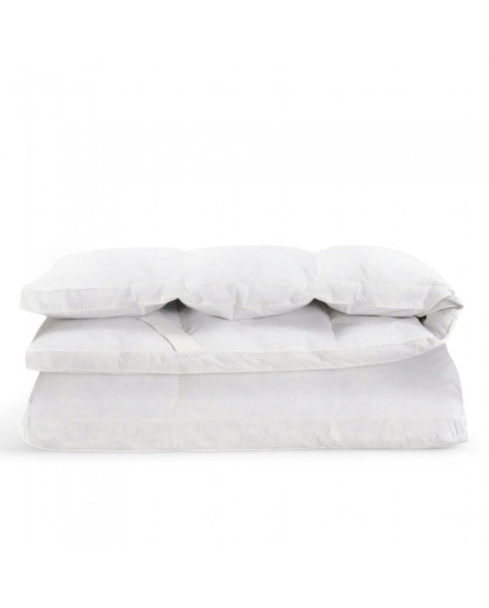 Topper letto singolo in puro COTONE Niucci Fibra 1000