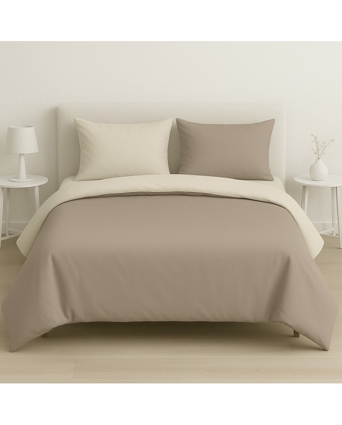 Copripiumino bicolor matrimoniale Maestri Cotonieri