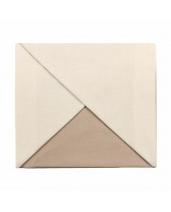 Copripiumino bicolor 1 posto letto singolo Maestri Cotonieri