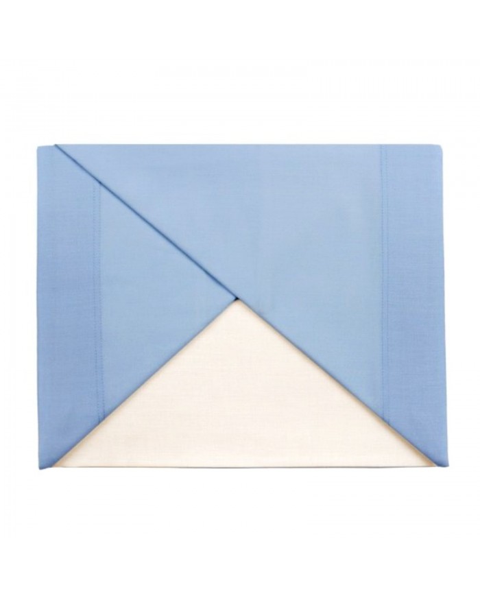 Copripiumino bicolor 1 posto letto singolo Maestri Cotonieri