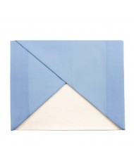 Copripiumino bicolor 1 posto letto singolo Maestri Cotonieri