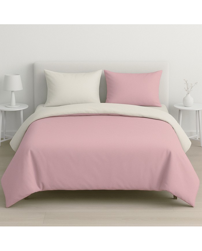 Copripiumino bicolor 1 posto letto singolo Maestri Cotonieri