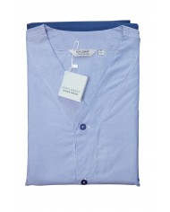 Pigiama estivo manica corta in cotone popeline (camicia) Diplomat 812/T