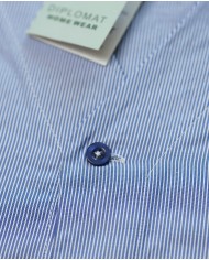 Pigiama estivo manica corta in cotone popeline (camicia) Diplomat 812/T