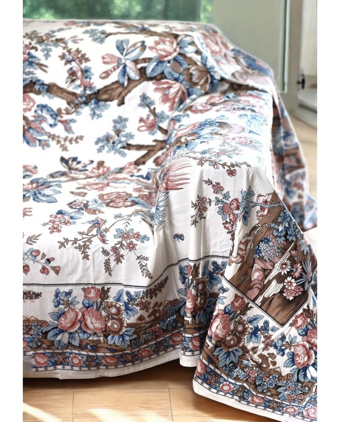 Telo arredo foulard copritutto in cotone Nancy 250x260