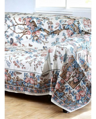 Telo arredo foulard copritutto in cotone Nancy 250x260