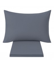 Completo Lenzuola matrimoniale puro cotone tinta unita Maestri Cotonieri