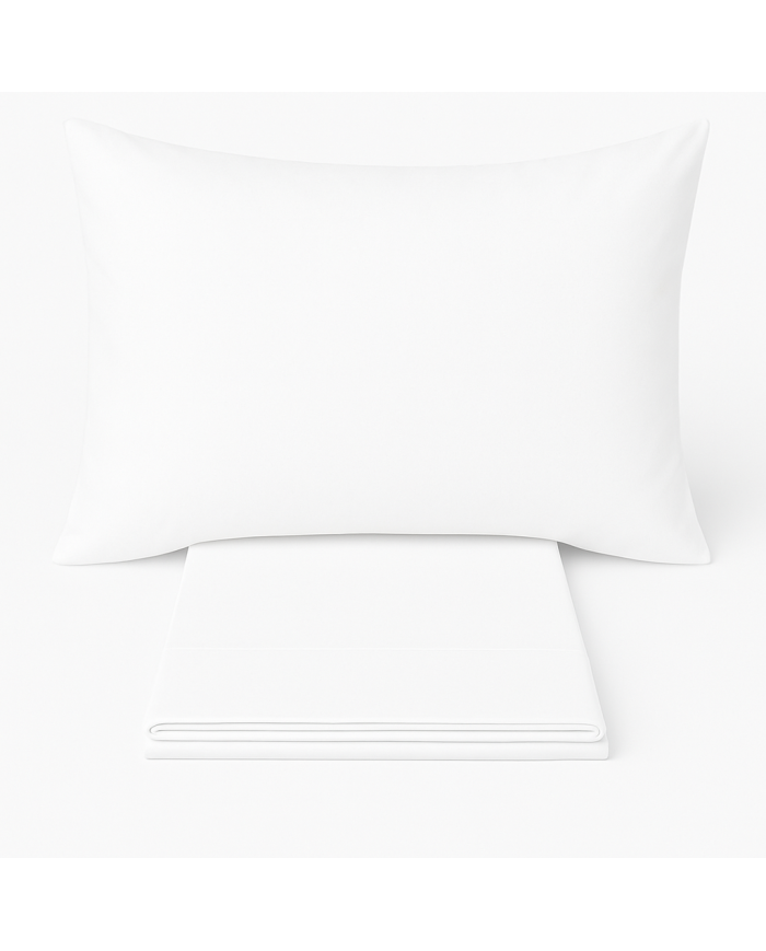 Completo Lenzuola letto singolo tinta unita Maestri Cotonieri