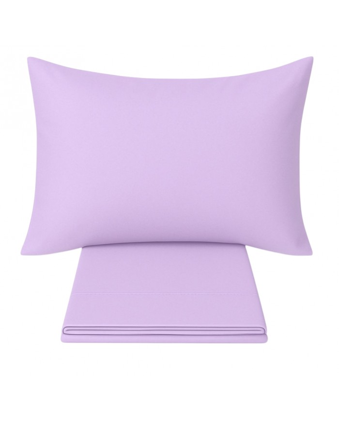 Completo Lenzuola letto singolo tinta unita Maestri Cotonieri