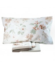 Completo lenzuola matrimoniale 100% cotone Gabel art. Brillante
