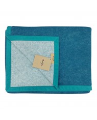 Coperta 100% lana vergine tinta unita double face Marzotto art. Marta - MISURE VARIE