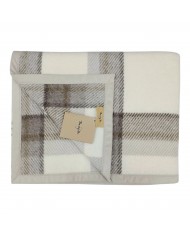 Coperta matrimoniale 100% lana vergine Marzotto art. Marta Check