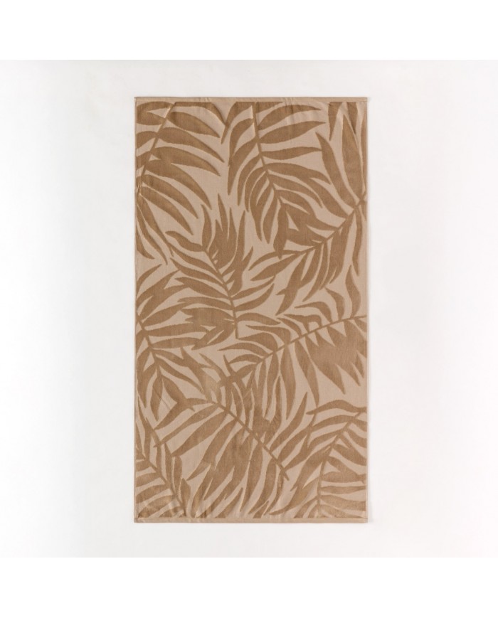 Telo mare jacquard in spugna velour 100% cotone Samoa