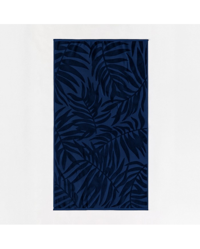 Telo mare jacquard in spugna velour 100% cotone Samoa