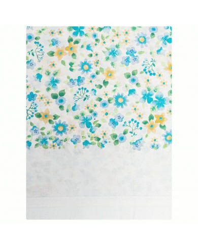 Completo lenzuola letto singolo 100% cotone Caleffi Alba