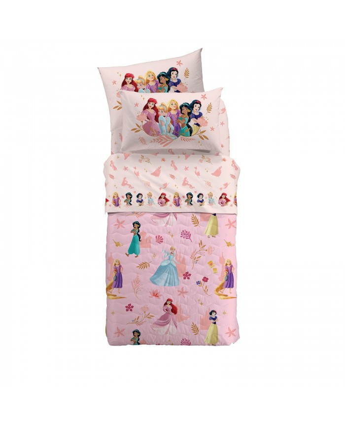 Completo lenzuola letto singolo Principesse Magic Disney by Caleffi