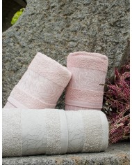 Set asciugamani spugna cotone 3+3 Neith Ariel