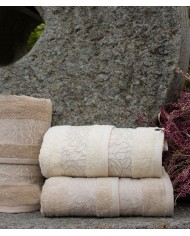 Set asciugamani spugna cotone 3+3 Neith Ariel