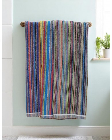 Set di 3 asciugamani viso misura maxi 100% spugna di cotone