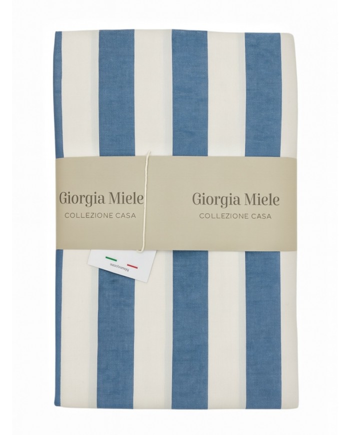 Telo arredo foulard copritutto fantasia a righe 260x280