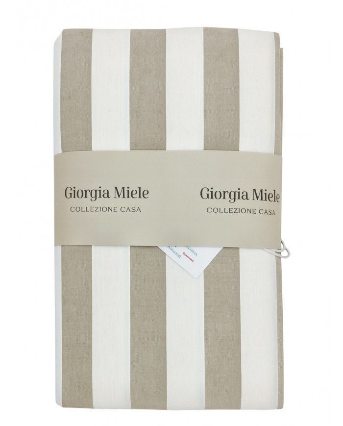 Telo arredo foulard copritutto fantasia a righe 260x280