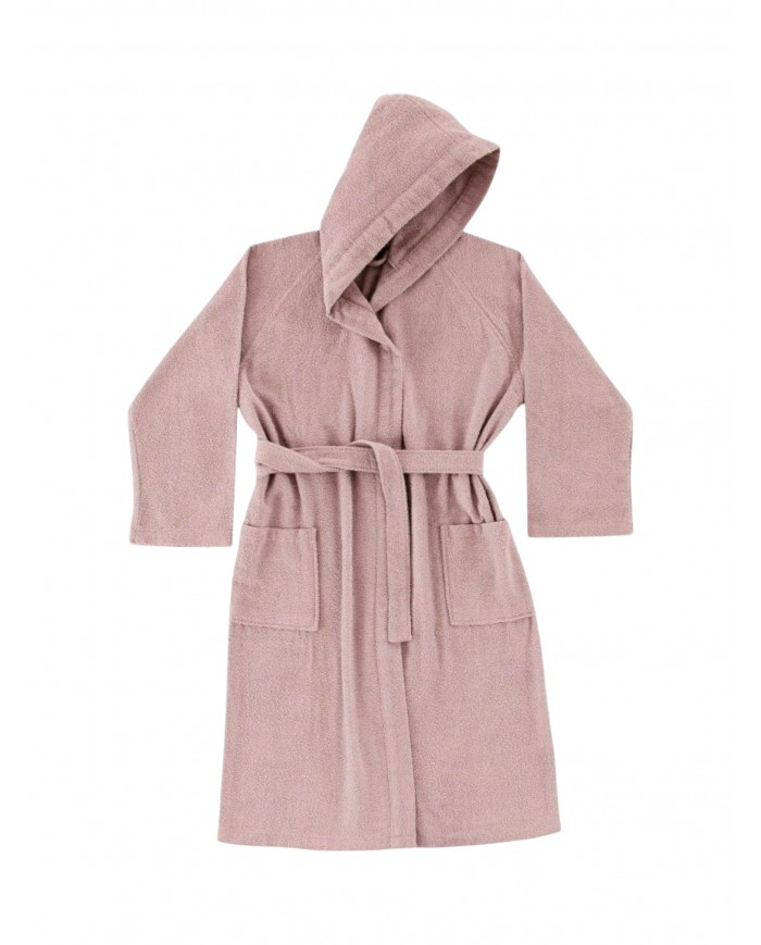 Accappatoio unisex in microspugna 100% cotone Loren di Rebecca Home