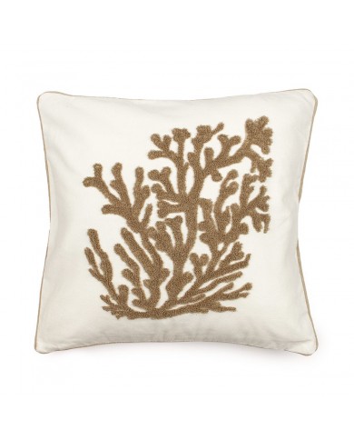 Fodera cuscino 45x45 Marea con corallo
