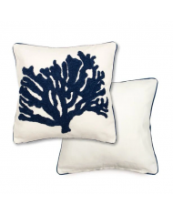 Fodera cuscino 45x45 Marea con corallo