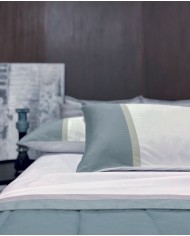 Servizio da tavola tondo ricamato Maison Prestige Limoni