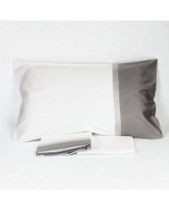 Completo lenzuola matrimoniale in raso di puro cotone Dondi art. Regal