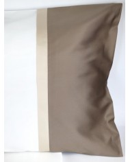 Completo lenzuola matrimoniale in raso di puro cotone Dondi art. Regal