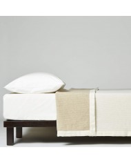 Coperta matrimoniale tinta unita lana e cashmere Lanerossi Serenella