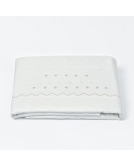 Completo lenzuola culla passeggino ricamato a mano Elite pour le Bebè 45344