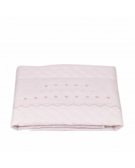 Completo lenzuola letto singolo 100% cotone Ambrosiana Coral Bay