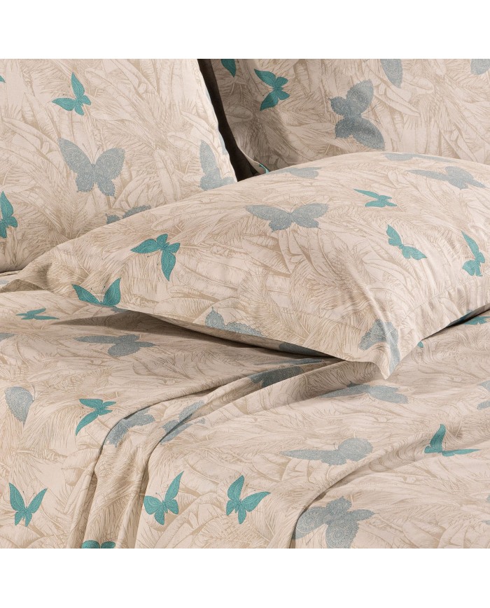 Completo lenzuola matrimoniale Prima Natura di Caleffi art. Marisol