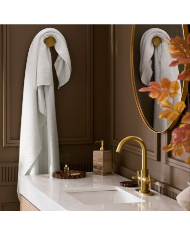 Telo bagno 100% Cotone double face – Spugna e Nido d'Ape 100x150 cm