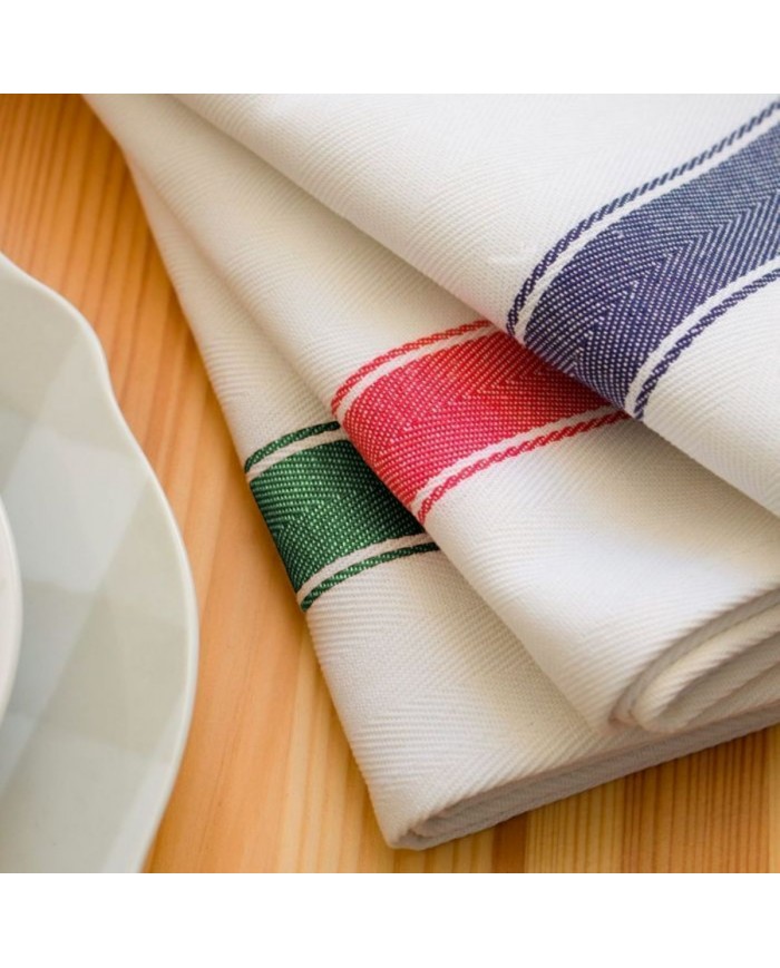 Set 6 strofinacci 100% cotone art. Rinfranto - MADE IN ITALY