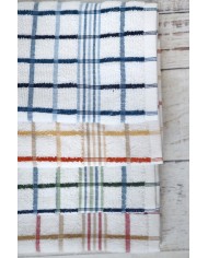 Set 4 strofinacci da cucina in spugna 100% cotone art. Monaco