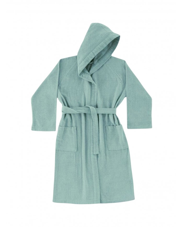 Accappatoio unisex in microspugna 100% cotone Loren di Rebecca Home