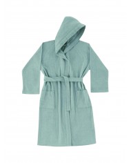 Accappatoio unisex in microspugna 100% cotone Loren di Rebecca Home