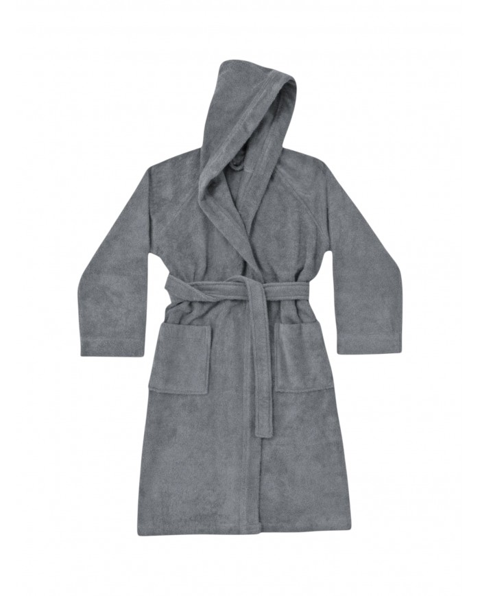 Accappatoio unisex in microspugna 100% cotone Loren di Rebecca Home