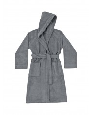 Accappatoio unisex in microspugna 100% cotone Loren di Rebecca Home