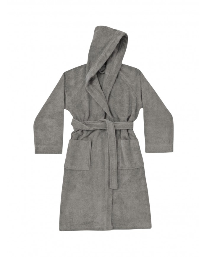 Accappatoio unisex in microspugna 100% cotone Loren di Rebecca Home