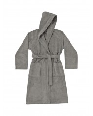 Accappatoio unisex in microspugna 100% cotone Loren di Rebecca Home