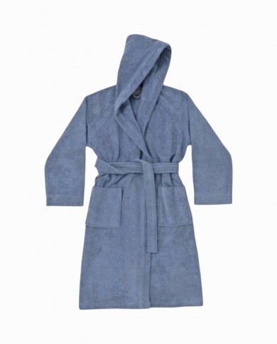 Accappatoio unisex in microspugna 100% cotone Loren di Rebecca Home