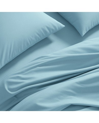 Completo lenzuola matrimoniale in percalle 100% cotone Sartoriale art. Elegance