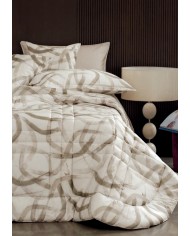 Trapunta una piazza e mezza in raso di puro cotone Botticelli Dondi Home