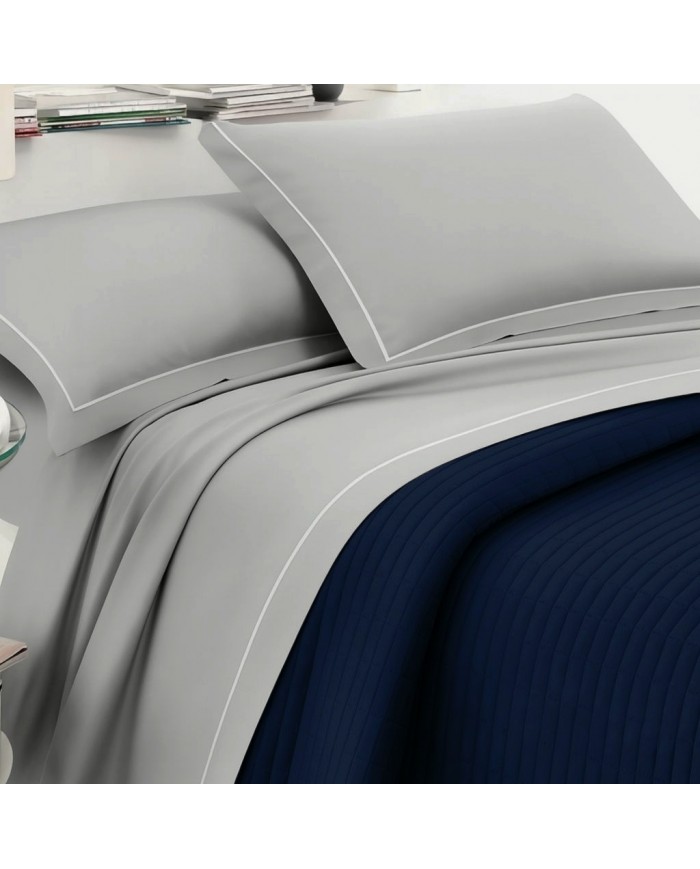 Completo lenzuola piazza e mezza 100% cotone Nancy di Rebecca Home - MADE IN ITALY